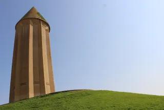 برج گنبد قابوس در گنبد کاووس | بلندترین برج آجری جهان
